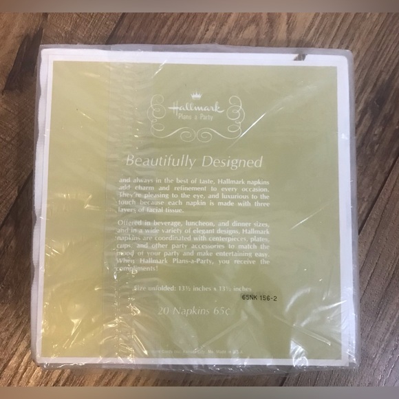 NWT Vintage Hallmark Napkins - Picture 5 of 8